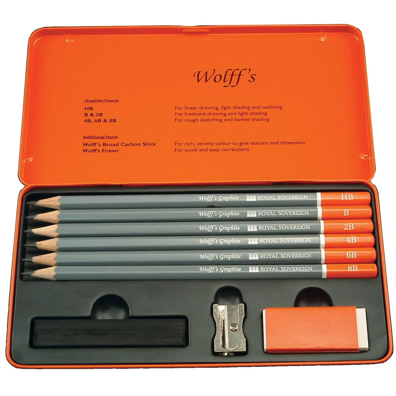 Wolff&#x27;s Graphite Sketch Pencil Set